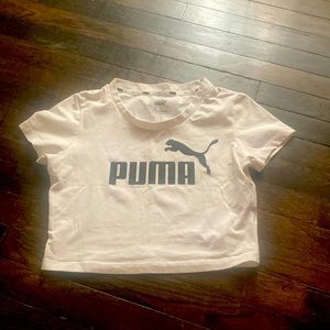 Size small crop T-shirt by puma